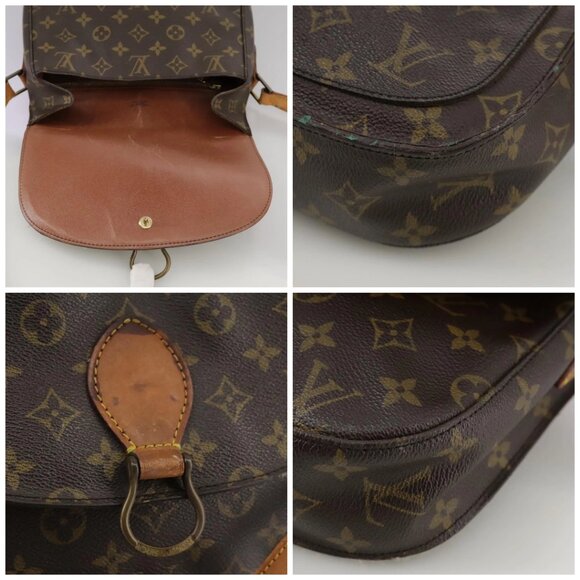 LOUIS VUITTON Monogram Saint Cloud GM Shoulder Bag - Picture 10 of 16